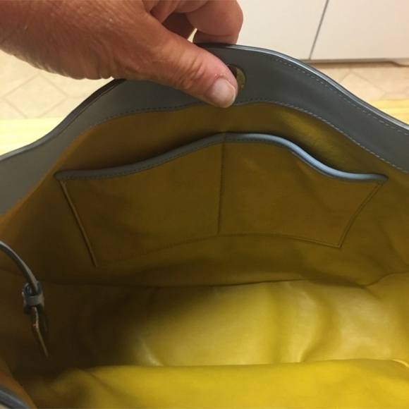 Coach Nomad Crossbody Hobo Bag Cornflower Blue 36026 - Picture 4 of 9